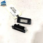 16-20 BMW X1 F48 REAR LEFT & RIGHT LICENSE PLATE LIGHT LAMP OEM -SET OF 2-