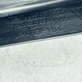 2011-2018 PORSCHE CAYENNE REAR LEFT DRIVER SIDE DOOR WINDOW FRAME TRIM COVE