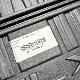 2018-2020 ACURA TLX A-SPEC TRUNK ALL WEATHER RUBBER CARGO FLOOR MAT OEM
