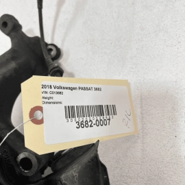 2012 - 2022 VOLKSWAGEN PASSAT REAR LEFT DRIVER SIDE SPINDLE KNUCKLE HUB OEM