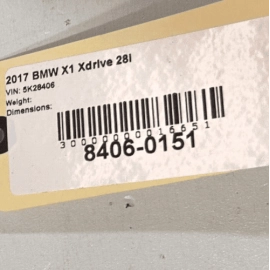 BMW X1 xDrive28i F48 2016-2022 X2 CENTER CONSOLE BACK PANEL COVER TRIM BEZE BMW X1 xDrive28i F48 2016-2022 X2 CENTER CONSOLE BACK PANEL COVER TRIM BEZE