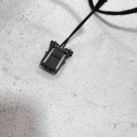 Porsche Cayenne 11-18 Rear Driver Side Door Wire Plug Harness Loom Cable OE