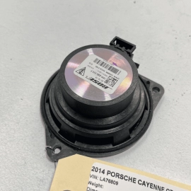 11-18 PORSCHE CAYENNE FRONT LEFT OR RIGHT DOOR MID RANGE AUDIO SPEAKER OEM 