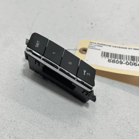 2011-16 PORSCHE CAYENNE LEFT FRONT DRIVER MEMORY SEAT POSITION SWITCH BUTTO