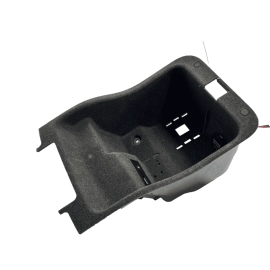 2012-18 PORSCHE CAYENNE CONSOLE STORAGE COMPARTMENT TRAY BOX & POWER OUTLET