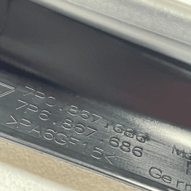 2011-2018 PORSCHE CAYENNE REAR PASSENGER SIDE DOOR WINDOW FRAME COVER TRIM 