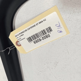 2011-2018 PORSCHE CAYENNE REAR PASSENGER SIDE DOOR WINDOW FRAME COVER TRIM 