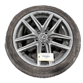 LEXUS IS250 SPORT WHEEL 18 INCH RIM W/TPMS & TIRE 18x8 J 225/40R18 USED OEM