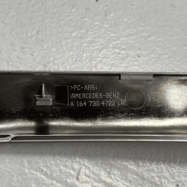 Rear Left Door Exterior Garnish Molding Silver OEM 2007-2012 Mercedes X164 