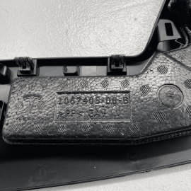 17-20 Tesla Model S Front Right Passenger Seat Outer Switch Cover Panel Tri