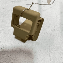 AUDI A8 L QUATTRO 2011-2018 REAR CENTER SEAT CHILD RESTRAINT HOOK CAP COVER