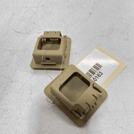 AUDI A8 QUATTRO 2011-2018 REAR SEAT CHILD RESTRAINT HOOK CAP COVER OEM SET 