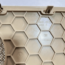 AUDI A8 QUATTRO 11-18 REAR DECK SHELF PACKAGE TRAY PASSENGER SPEAKER GRILLE