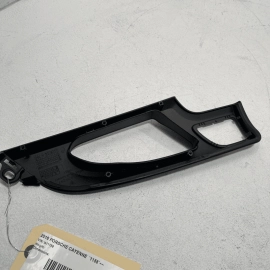 2011 - 2018 PORSCHE CAYENNE REAR LEFT DRIVER INTERIOR DOOR HANDLE TRIM BEZE