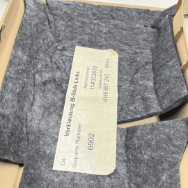 AUDI A8 L QUATTRO 2011-2018 S8 DRIVER SIDE B PILLAR LOWER TRIM COVER PANEL 