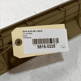 AUDI A8 L QUATTRO 2011-2015 FRONT PASSENGER DOOR SILL SCUFF PLATE TRIM COVE