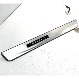 2016-20 INFINITI Q50 FRONT PASSENGER DOOR STEP SILL SCUFF PLATE COVER TRIM 