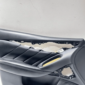 2017 INFINITI Q50 FRONT LEFT DRIVER SIDE DOOR PANEL COVER W/ BOSE BLACK OEM