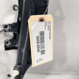 2017 INFINITI Q50 FRONT LEFT DRIVER SIDE DOOR PANEL COVER W/ BOSE BLACK OEM