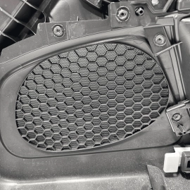 2017 INFINITI Q50 FRONT LEFT DRIVER SIDE DOOR PANEL COVER W/ BOSE BLACK OEM