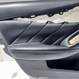 2017 INFINITI Q50 FRONT LEFT DRIVER SIDE DOOR PANEL COVER W/ BOSE BLACK OEM