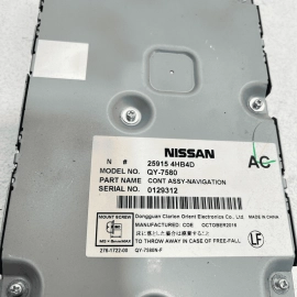 2016 - 2019 INFINITI Q50 QX50 NAVIGATION DRIVER ASSIST GPS CONTROL MODULE O