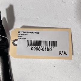 INFINITI Q50 2014-2020 REAR LEFT OR RIGHT SIDE EXTERIOR DOOR HANDLE OEM = K