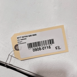 INFINITI Q50 2014-2018 REAR DRIVER SIDE DOOR INTERIOR PANEL HANDLE BEZEL OE