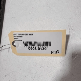 INFINITI Q50 2014-2018 REAR PASSENGER SIDE DOOR INTERIOR PANEL HANDLE BEZEL