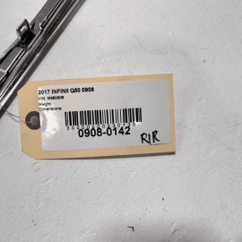 INFINITI Q50 2014-2020 REAR PASSENGER SIDE DOOR INTERIOR PANEL HANDLE BEZEL