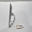 INFINITI Q50 2014-2020 REAR PASSENGER SIDE DOOR INTERIOR PANEL HANDLE BEZEL