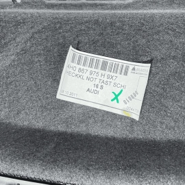 AUDI A8 L 2011 - 2014  REAR TRUNK LID TRIM PANEL COVER LINER OEM