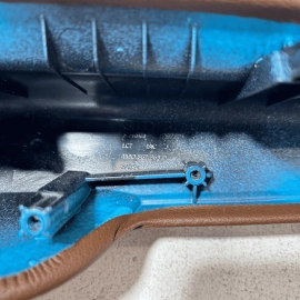 2017 - 2019 AUDI Q7 REAR LEFT DRIVER SIDE INTERIOR DOOR PANEL ARMREST COVER