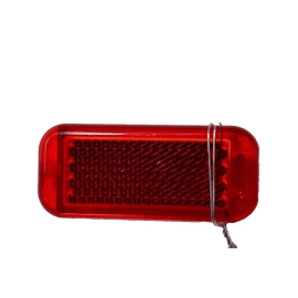 2018-2023 AUDI Q7 REAR LEFT OR RIGHT DOOR PANEL INTERIOR RED REFLECTOR OEM 