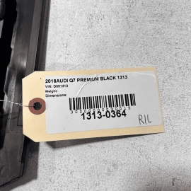 2017-2023 AUDI Q7 REAR LEFT DRIVER DOOR WINDOW CORNER APPLIQUE MOLDING TRIM