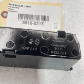 2011-2018 AUDI A8 L REAR LEFT DRIVER SIDE DOOR ASH TRAY COMPARTMENT HOLDER 