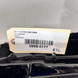 INFINITI Q50 2014-2020 REAR LEFT DRIVER SIDE DOOR SHELL PANEL BLACK OEM = K