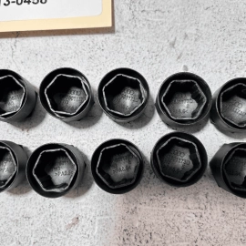 AUDI Q7 2017-2023 Q8 WHEEL RIM LUG NUT BOLT COVER TRIM CAP SET OEM = SET OF