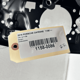 PORSCHE CAYENNE 2011 - 2018 FRONT RIGHT PASSENGER SEAT LOWER TRACK FRAME OE