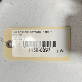 2011 - 2018 PORSCHE CAYENNE FRONT RIGHT PASSENGER SEAT UPPER BACK FRAME OEM