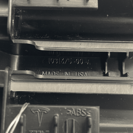 TESLA MODEL S 2012 - 2020 Front Seat Rail Track Trim Front Outer End Slide 