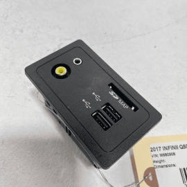 2014-2020 INFINITI Q50 AUX AUXILIARY USB MAP GPS SD CARD PORT INSERT OEM