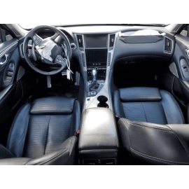 !Scrathes! 2014-18 INFINITI Q50 CENTER CONSOLE LEFT DRIVER SIDE LOWER PANEL