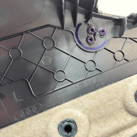 2017-18-19-20-21-2023 AUDI Q7 QUARTER TRUNK LOWER TRIM COVER PANEL REAR LEF