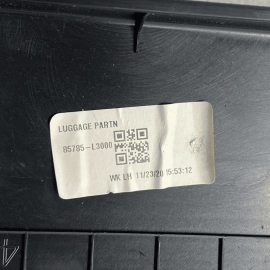 KIA K5 EX 2021 - 2023 TRUNK LEFT DRIVER SIDE ROOM PARTITION COVER TRIM PANE