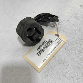 17-23 AUDI Q7 EXHAUST CENTER MUFFLER RESONATOR LEFT HANGER W/ BRACKET OEM