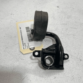 17-23 AUDI Q7 EXHAUST CENTER MUFFLER RESONATOR LEFT HANGER W/ BRACKET OEM
