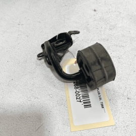 17-23 AUDI Q7 EXHAUST CENTER MUFFLER RESONATOR LEFT HANGER W/ BRACKET OEM