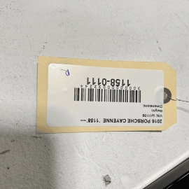 2014-2018 PORSCHE CAYENNE REAR RIGHT PASSENGER SIDE QUARTER WINDOW GLASS OE