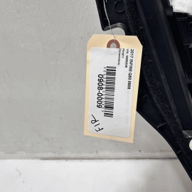 2017 INFINITI Q50 FRONT RIGHT PASSENGER SIDE DOOR PANEL COVER W/ BOSE BLACK